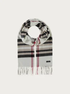 Breiter Cashmink-Schal mit FRAAS Plaid Karo - Made in Germany