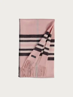 Breiter Cashmink-Schal mit FRAAS Plaid Karo - Made in Germany