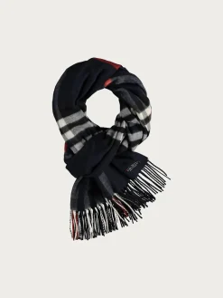 Breiter Cashmink-Schal mit FRAAS Plaid Karo - Made in Germany