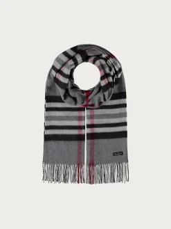 Breiter Cashmink-Schal mit FRAAS Plaid Karo - Made in Germany