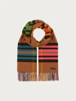 Breiter Cashmink-Schal mit FRAAS Plaid Karo - Made in Germany