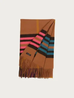 Breiter Cashmink-Schal mit FRAAS Plaid Karo - Made in Germany