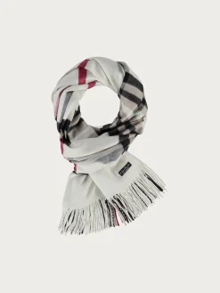 Breiter Cashmink-Schal mit FRAAS Plaid Karo - Made in Germany