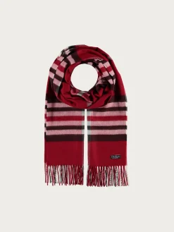 Breiter Cashmink-Schal mit FRAAS Plaid Karo - Made in Germany