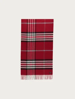 Breiter Cashmink-Schal mit FRAAS Plaid Karo - Made in Germany