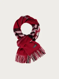 Breiter Cashmink-Schal mit FRAAS Plaid Karo - Made in Germany