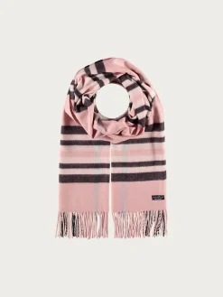 Breiter Cashmink-Schal mit FRAAS Plaid Karo - Made in Germany