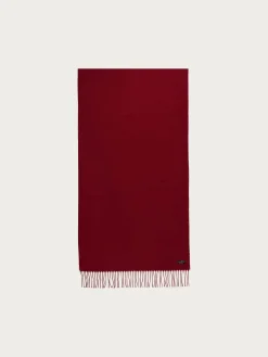 Breiter einfarbiger Cashmink Schal - Made in Germany