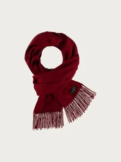 Breiter einfarbiger Cashmink Schal - Made in Germany