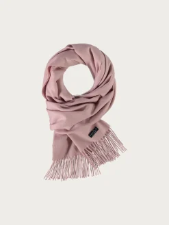 Breiter einfarbiger Cashmink Schal - Made in Germany