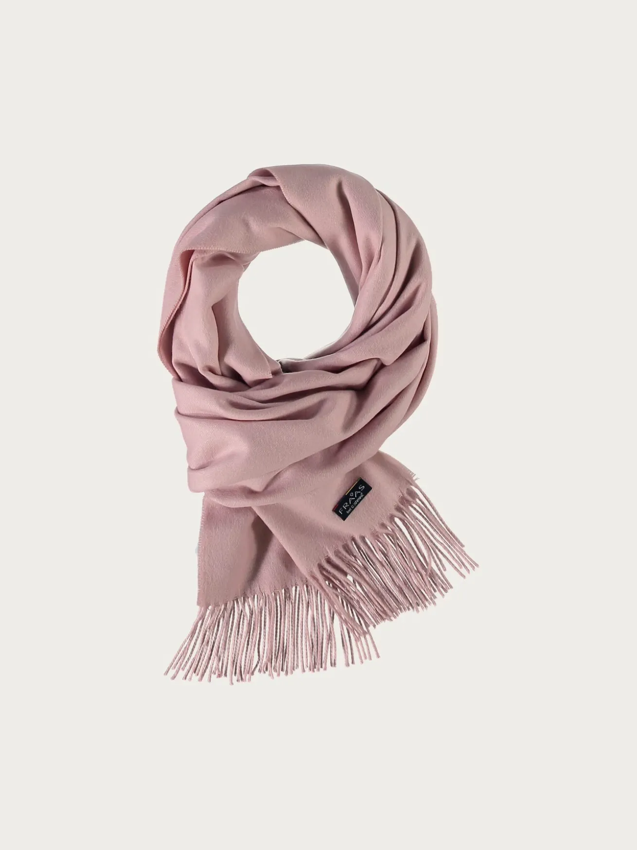 Breiter einfarbiger Cashmink Schal - Made in Germany