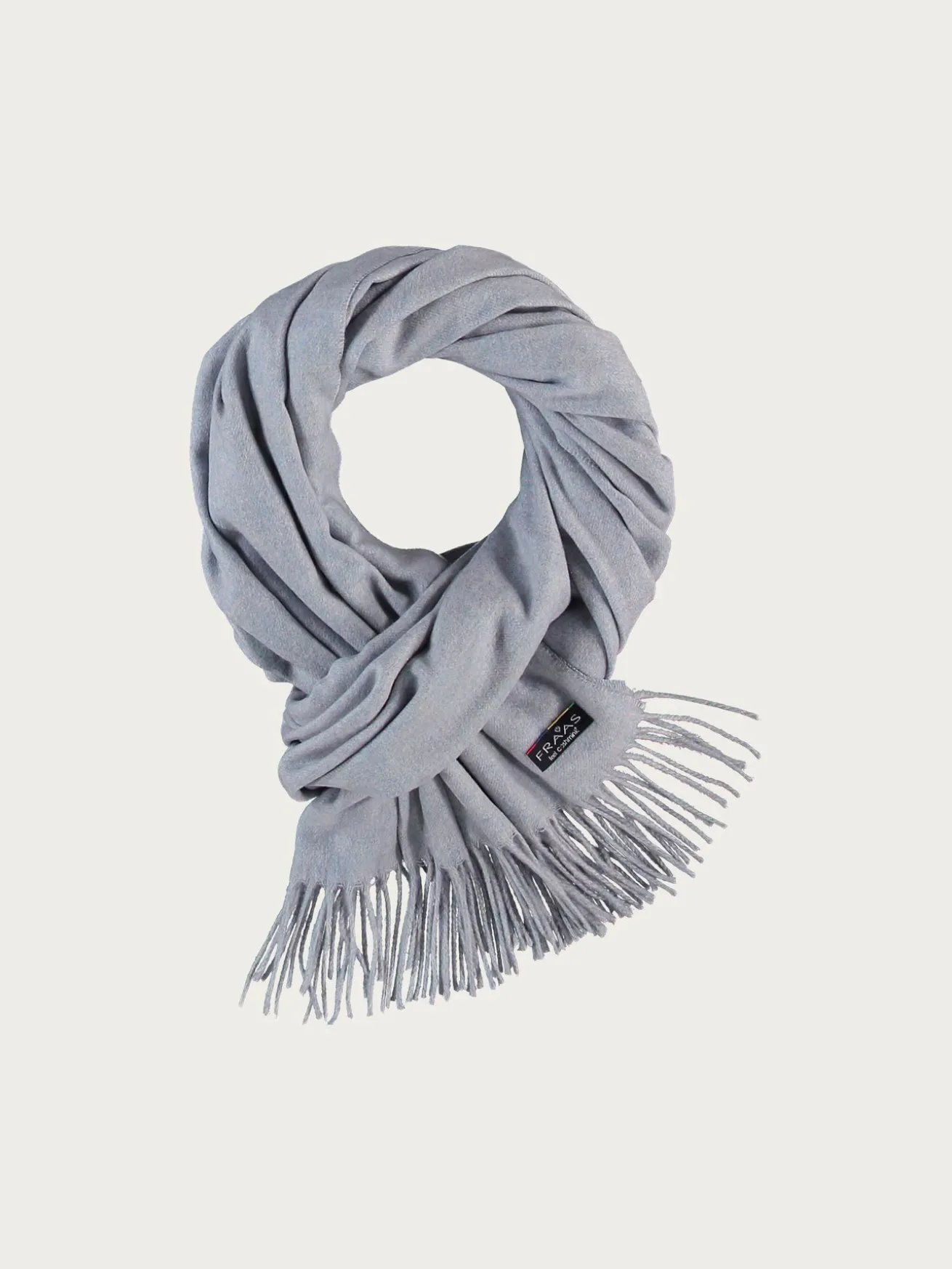 Breiter einfarbiger Cashmink Schal - Made in Germany