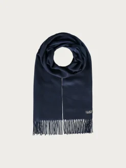 Breiter einfarbiger Cashmink Schal - Made in Germany