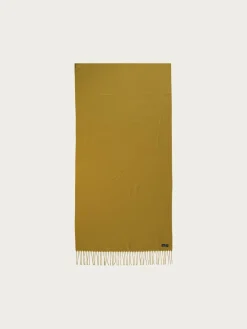Breiter einfarbiger Cashmink Schal - Made in Germany