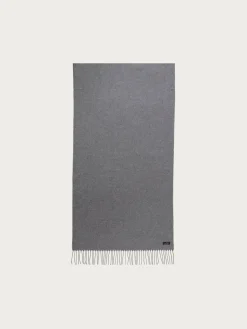 Breiter einfarbiger Cashmink Schal - Made in Germany