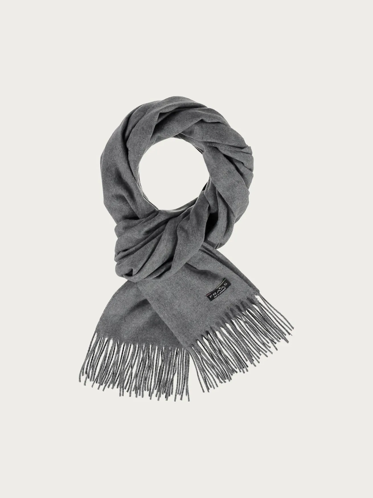 Breiter einfarbiger Cashmink Schal - Made in Germany