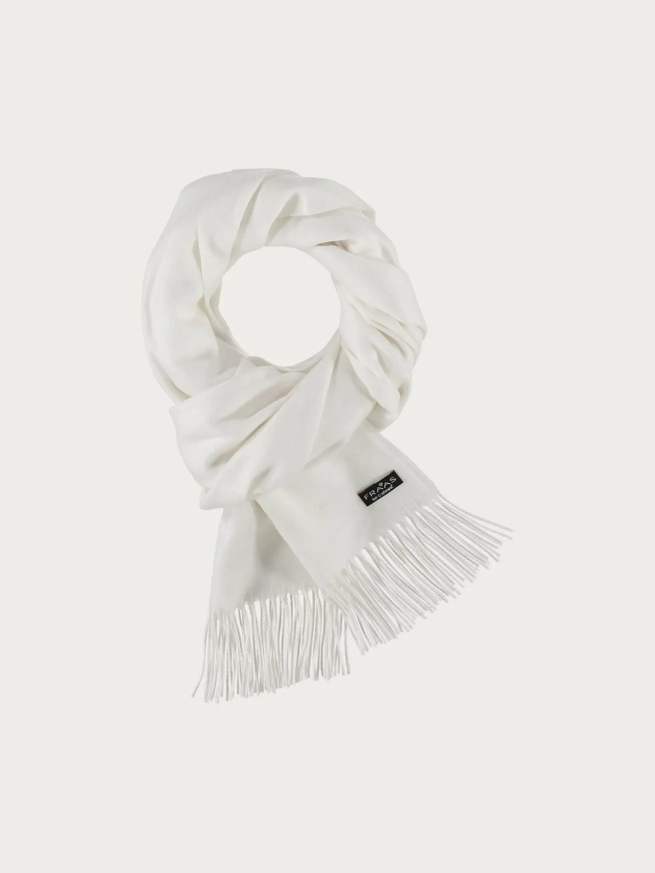 Breiter einfarbiger Cashmink Schal - Made in Germany