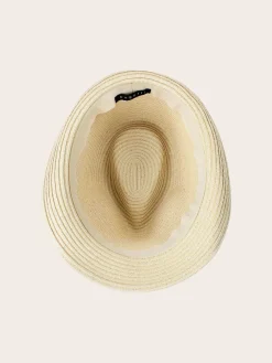 bugatti Trilby mit sommerlichem Blüten-Print am Hutband