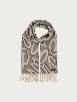 Cashmink-Schal LOVE mit Herz-Design
