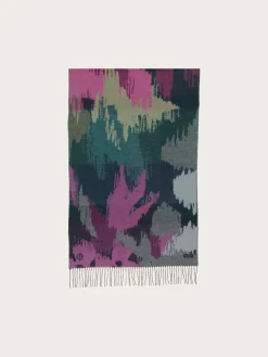 Cashmink-Schal mit abstraktem floralem Design