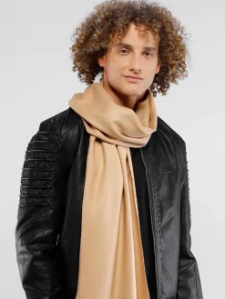 Cashmink-Schal mit Fransen - Made in Germany