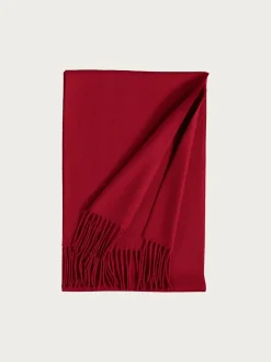 Cashmink-Schal mit Fransen - Made in Germany