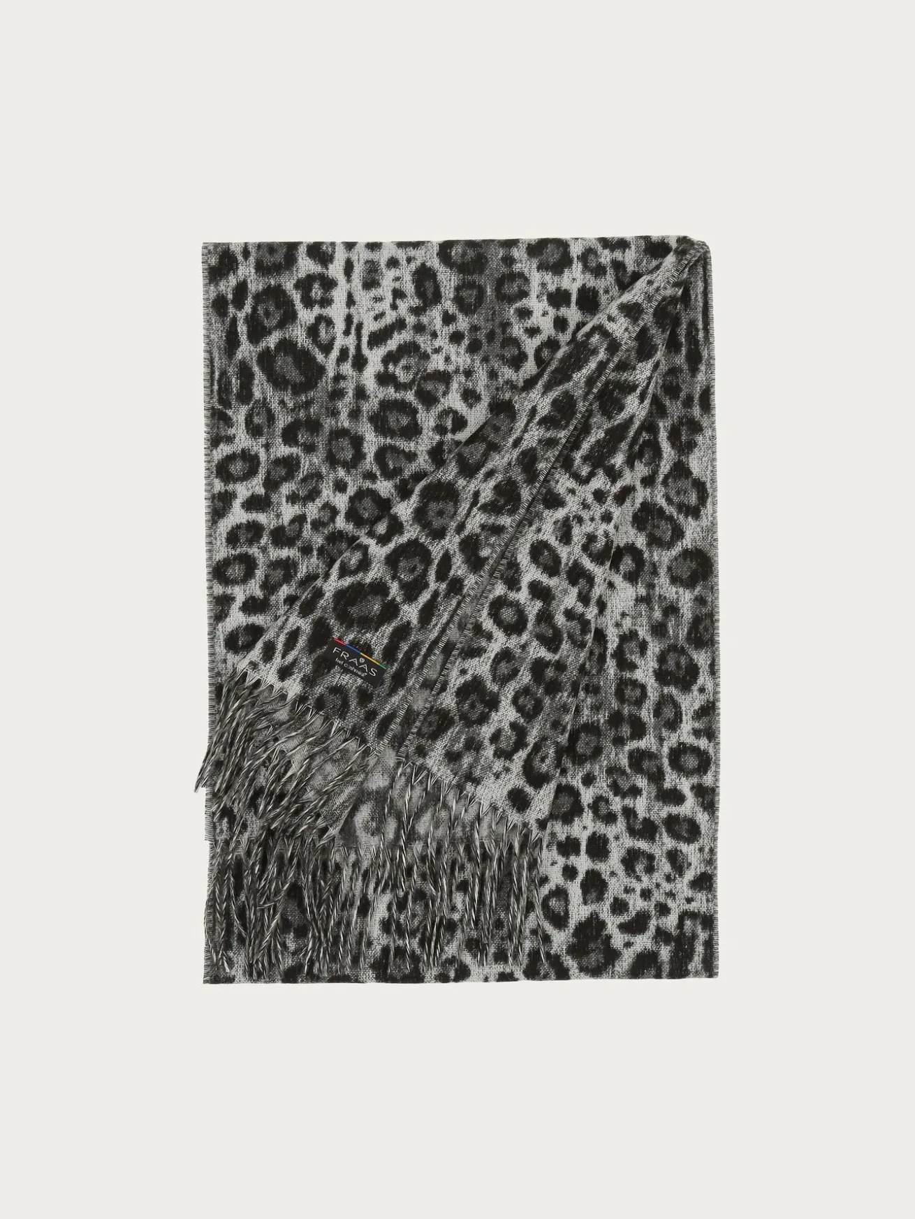 Cashmink-Schal mit Leo-Design
