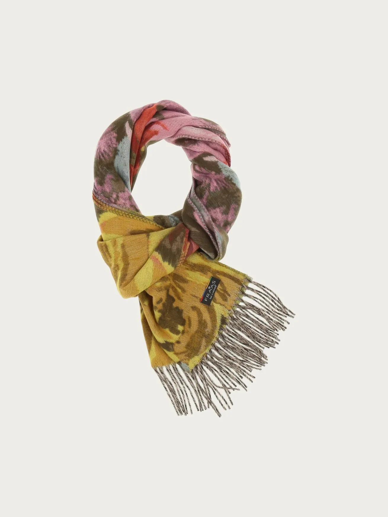 Cashmink-Schal mit romantischem Blumen-Design