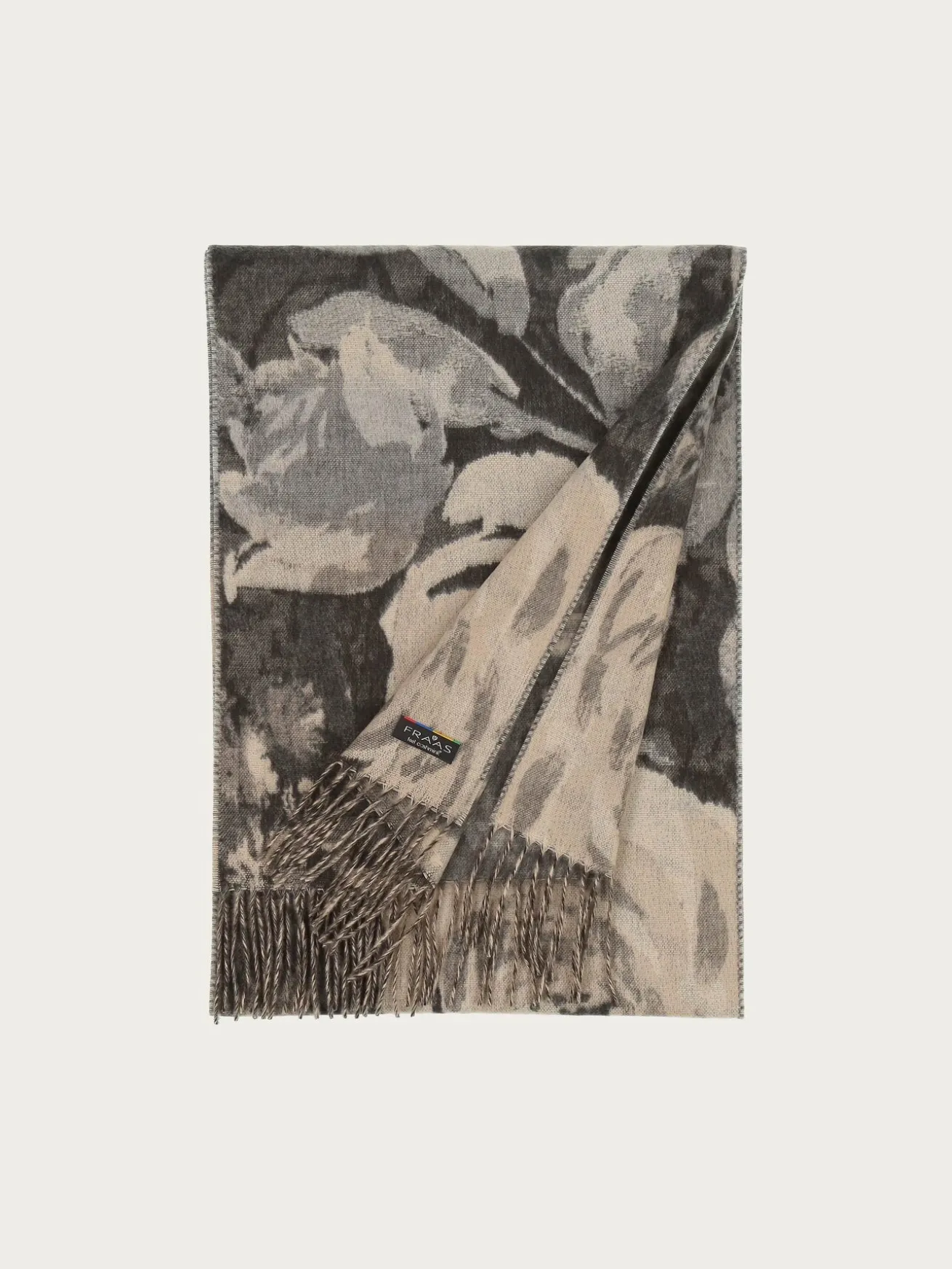Cashmink-Schal mit romantischem Blumen-Design