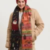 Cashmink-Schal mit Weihnachts-Design - Made in Germany