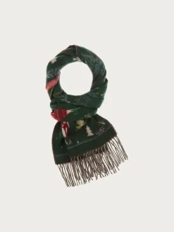 Cashmink-Schal mit Weihnachts-Design - Made in Germany