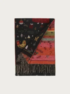 Cashmink-Schal mit Weihnachts-Design - Made in Germany