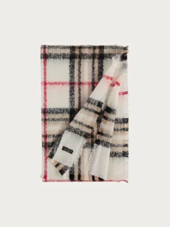 Cashmink-Stola mit FRAAS Plaid Karo - Made in Germany