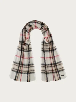 Cashmink-Stola mit FRAAS Plaid Karo - Made in Germany