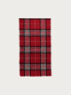 Cashmink-Stola mit FRAAS Plaid Karo - Made in Germany