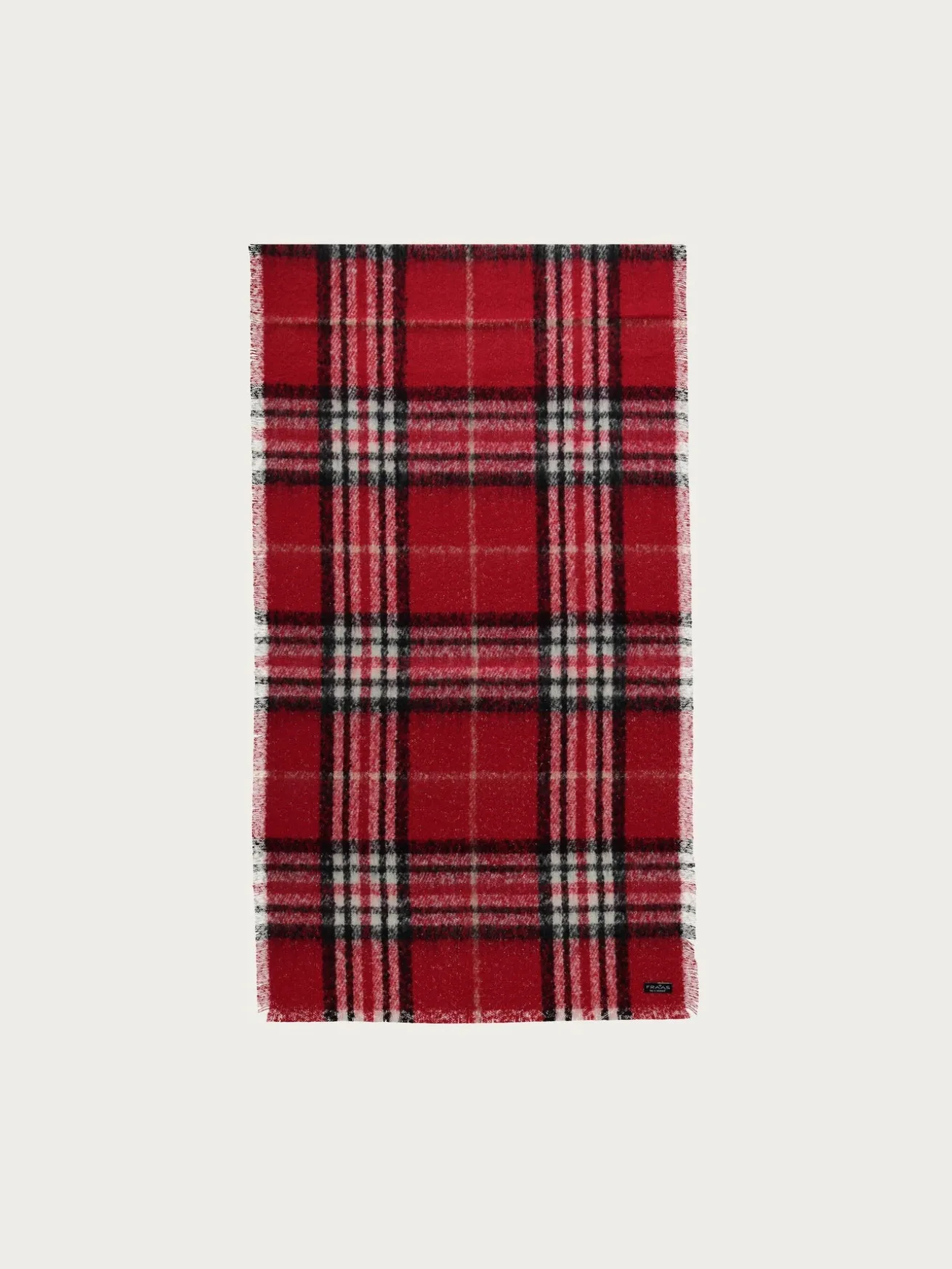 Cashmink-Stola mit FRAAS Plaid Karo - Made in Germany