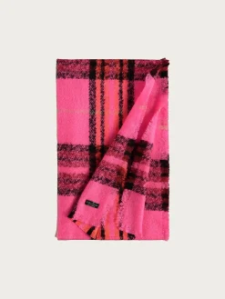 Cashmink-Stola mit FRAAS Plaid Karo - Made in Germany