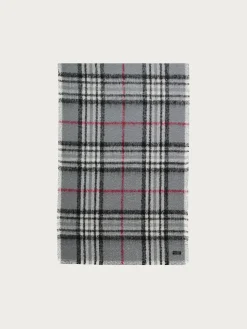 Cashmink-Stola mit FRAAS Plaid Karo - Made in Germany