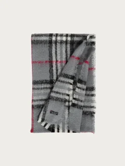 Cashmink-Stola mit FRAAS Plaid Karo - Made in Germany
