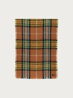 Cashmink-Stola mit FRAAS Plaid Karo - Made in Germany