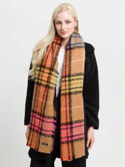 Cashmink-Stola mit FRAAS Plaid Karo - Made in Germany