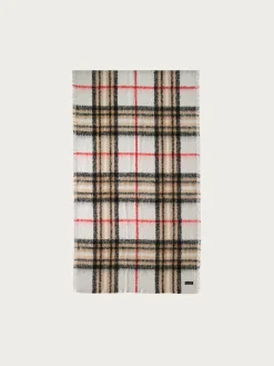 Cashmink-Stola mit FRAAS Plaid Karo - Made in Germany