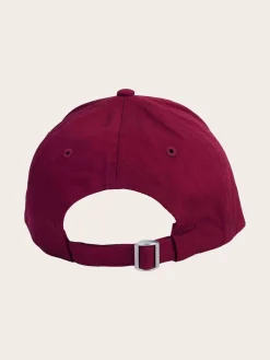 Einfarbige Baseballkappe mit gesticktem bugatti-Logo