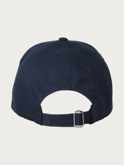 Einfarbige Baseballkappe mit gesticktem bugatti-Logo