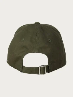 Einfarbige Baseballkappe mit gesticktem bugatti-Logo