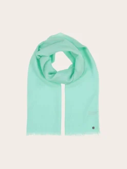 Einfarbige Pashmina aus reiner Wolle