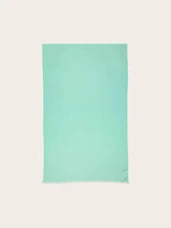 Einfarbige Pashmina aus reiner Wolle