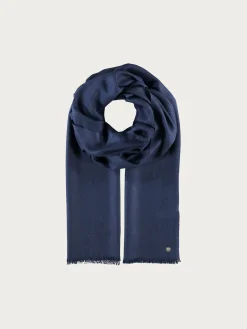 Einfarbige Pashmina aus reiner Wolle