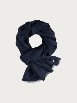 Einfarbige Pashmina aus reiner Wolle