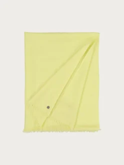 Einfarbige Pashmina aus reiner Wolle